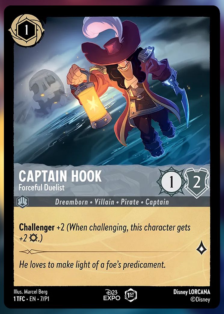 Captain Hook, Forceful Duelist d23k