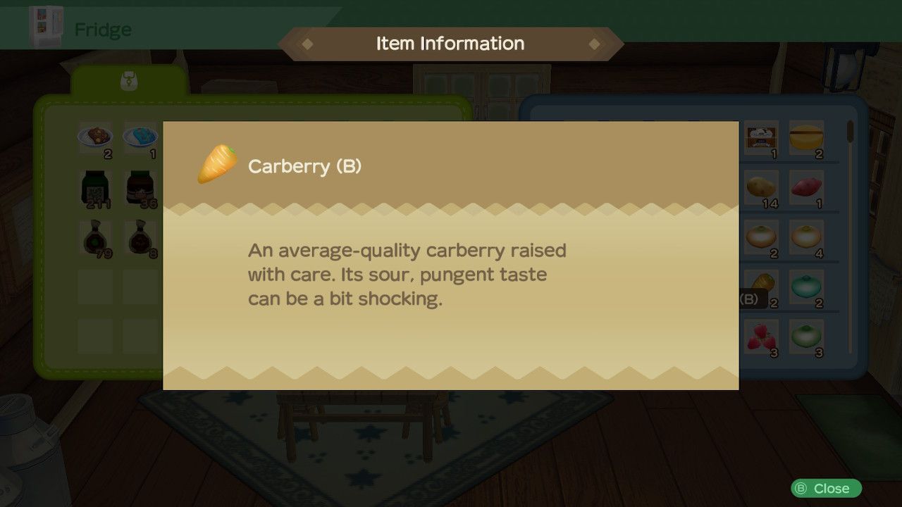 carberry information screen story of seasons a wonderful life most valuable crops
