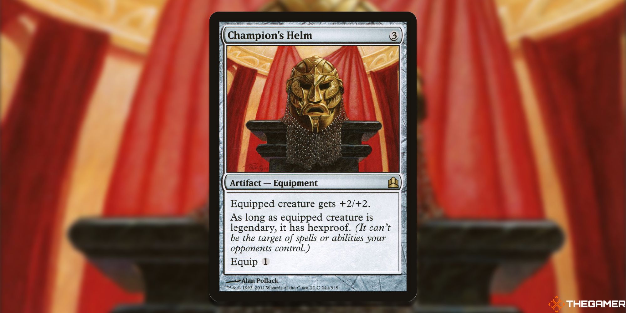 MTG: Champion's Helm card