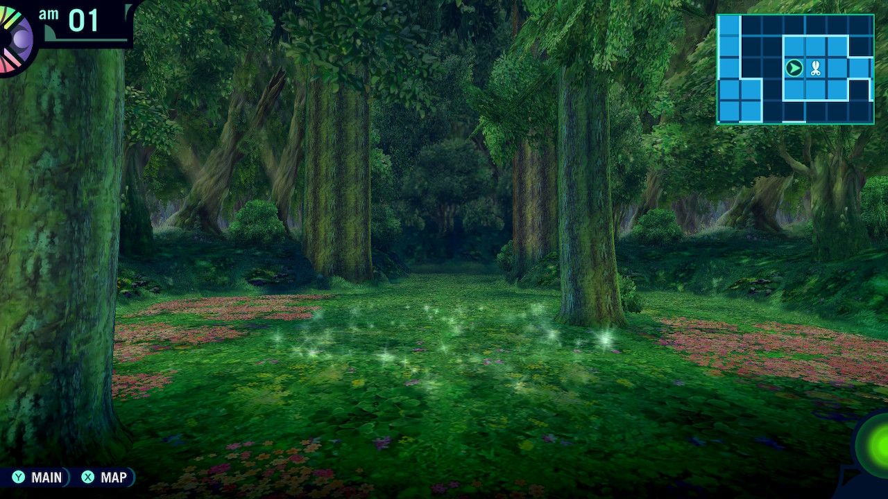 A space to gather resources in the labyrinth.