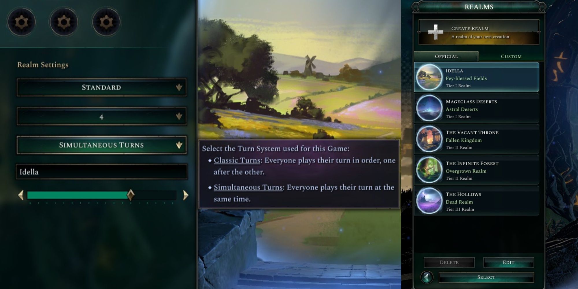 Setting Up A Multiplayer Game And Choosing Map In Age Of Wonders 4