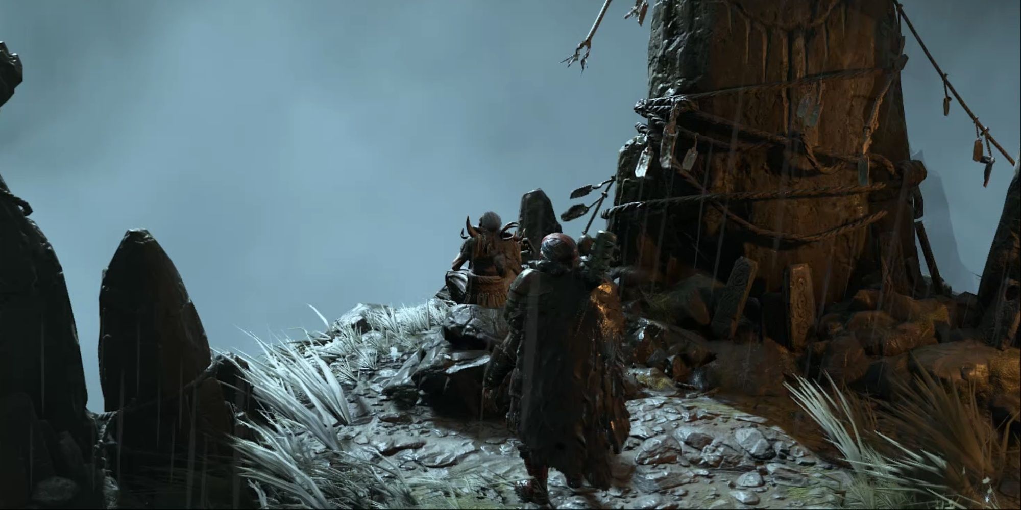 Diablo 4: A Druid basking in the storm