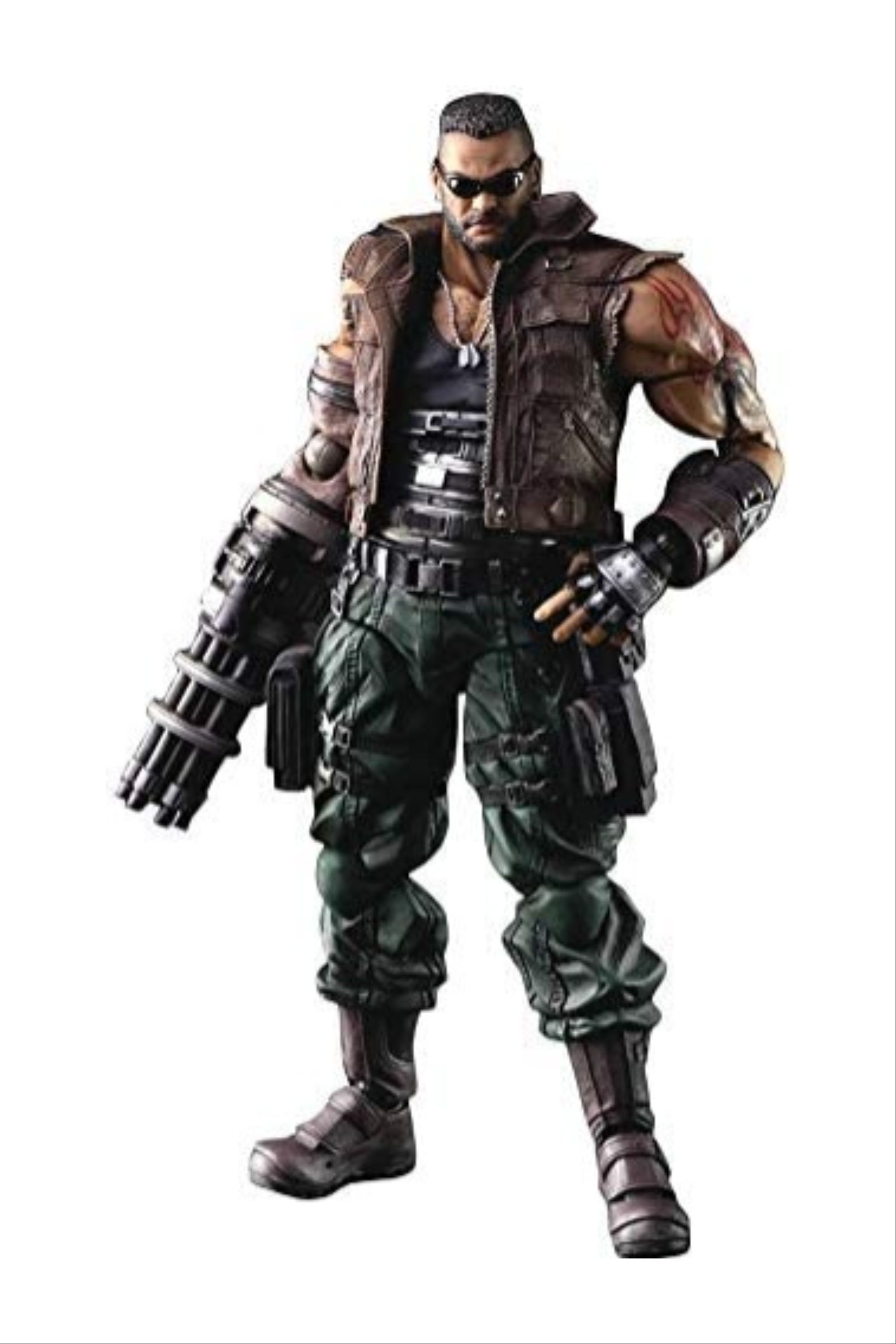 Final Fantasy 7 Remake Barret Play Arts Kai Action Figure