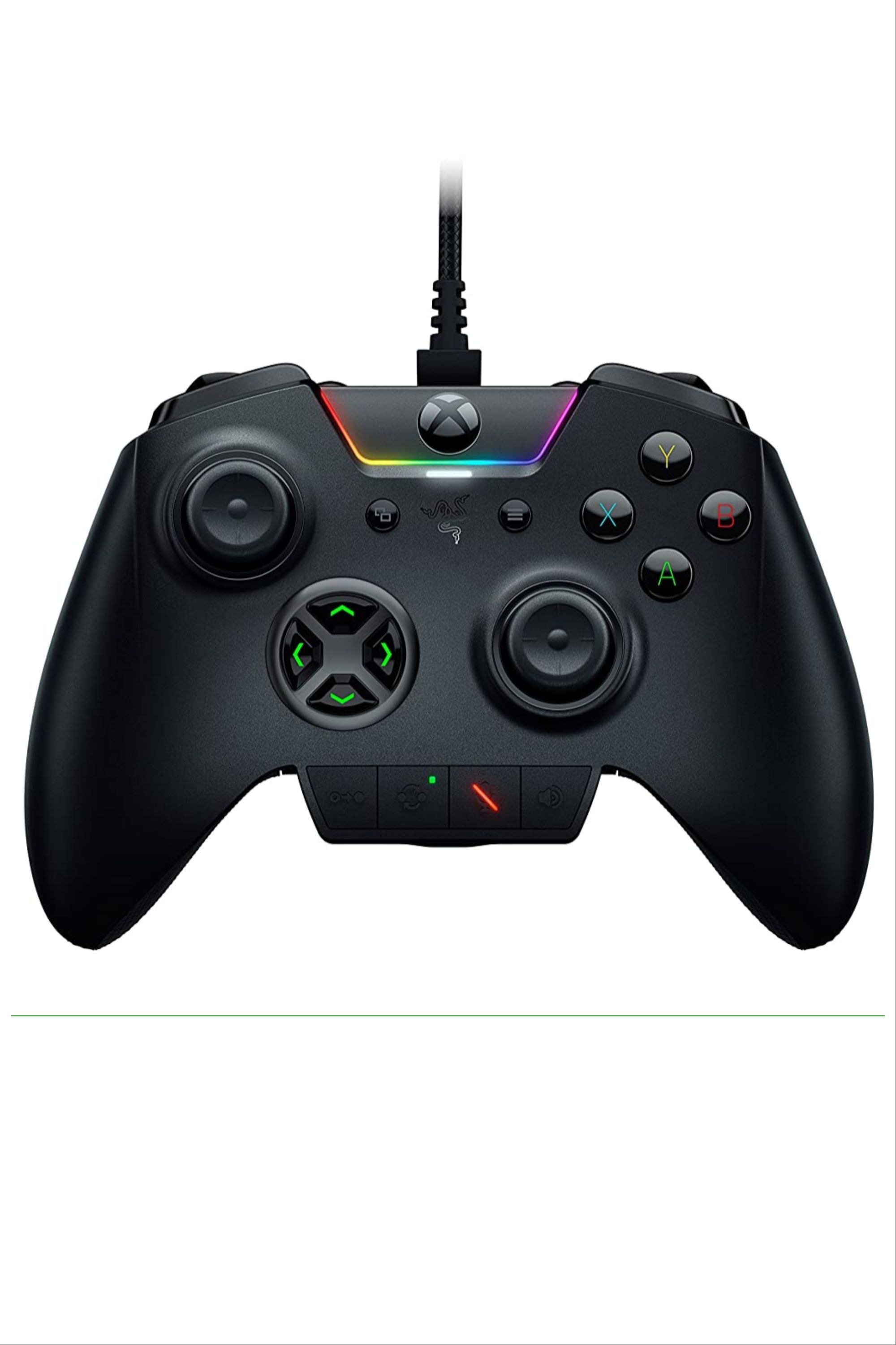 Razer Wolverine Ultimate Officially Licensed Xbox One Controller: 6 Remappable Buttons and Triggers - Interchangeable Thumbsticks and D-Pad - For PC, Xbox One, Xbox Series X & S