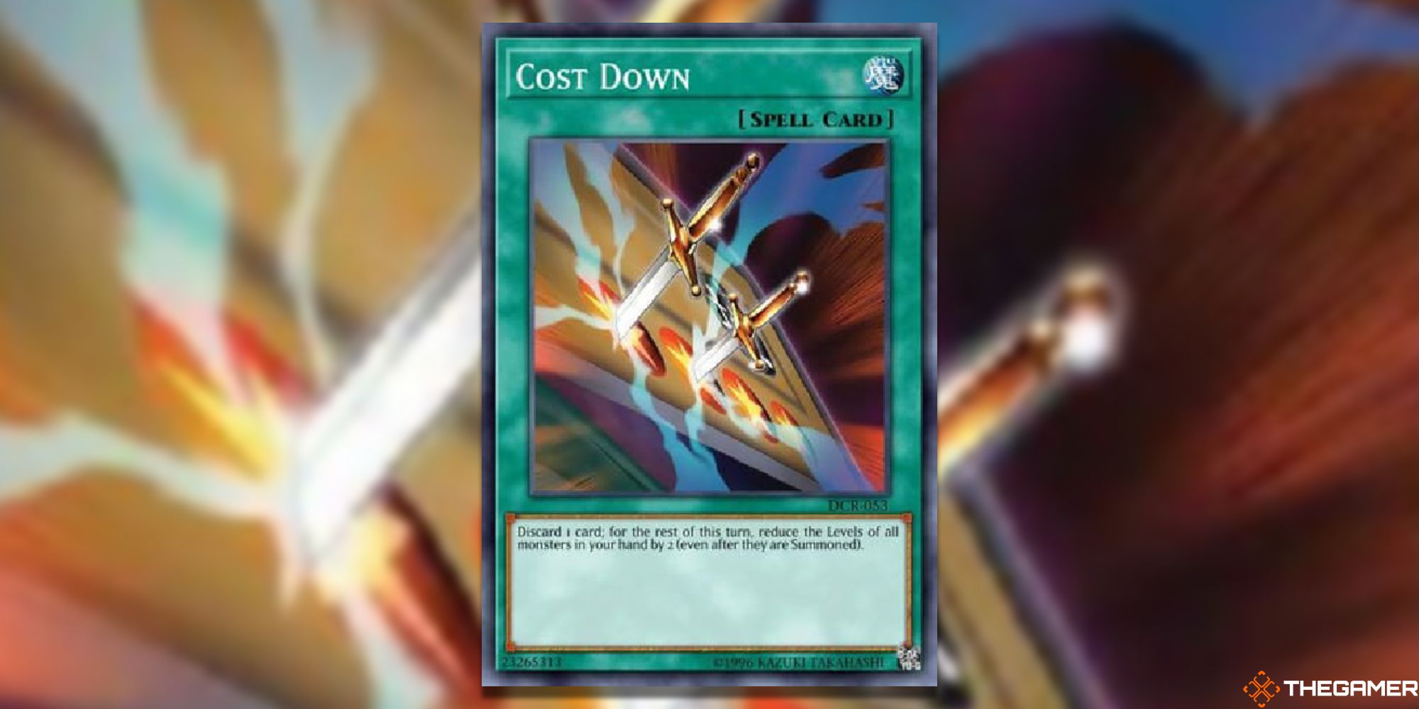 cost down full art with gaussian blur yugioh
