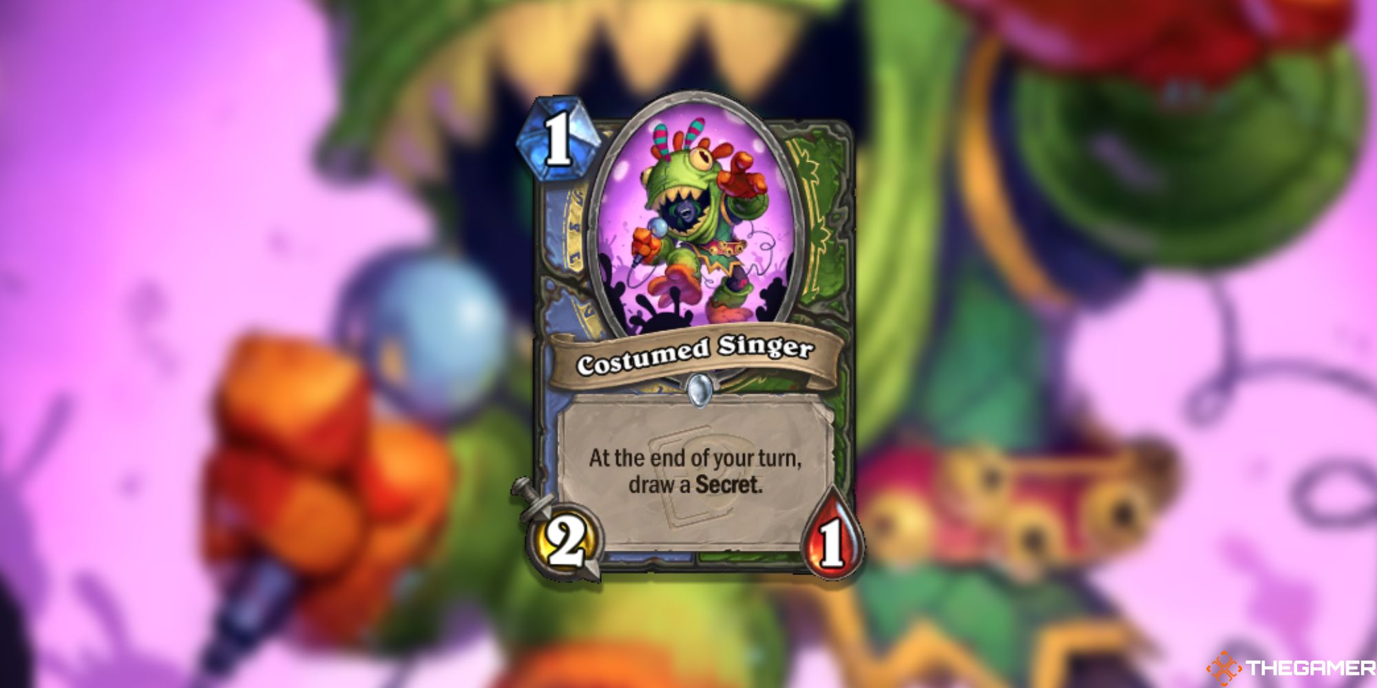 Costumed Singer Hearthstone Card