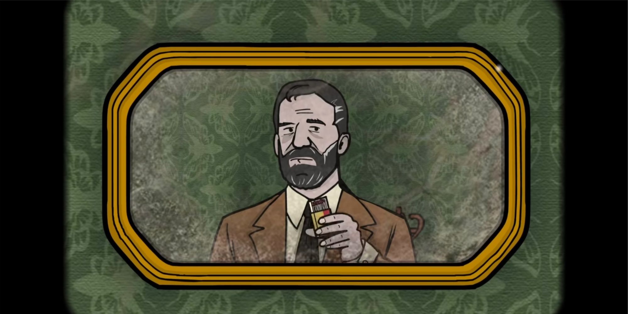 cube escape paradox character holding a matchbox 