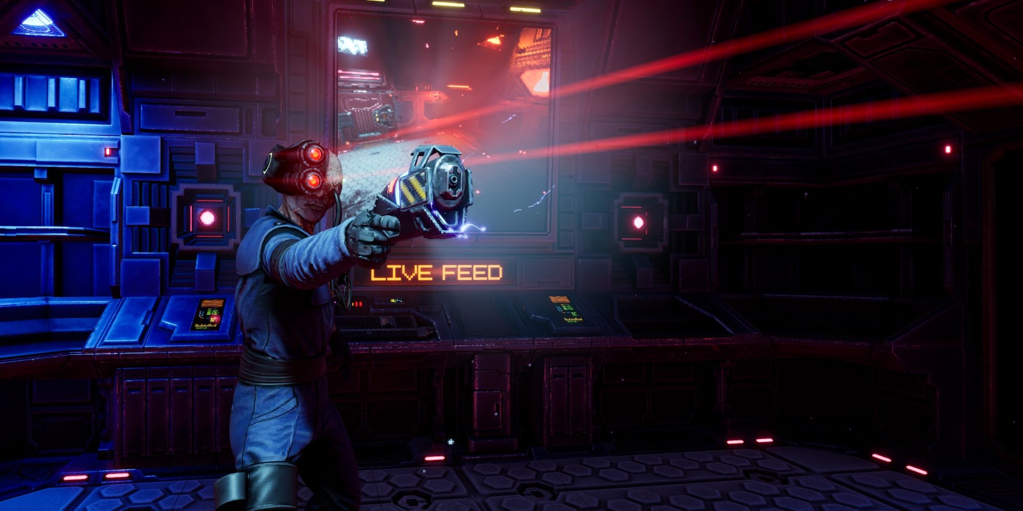 System Shock: A Cybernetic Crewmember Hunting For Survivors