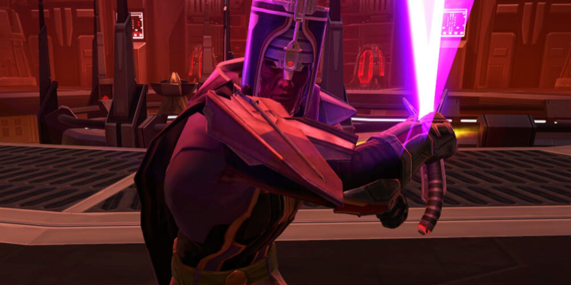 Darth Ikoral, the final boss from the Red Reaper Flashpoint, in Star Wars: The Old Republic