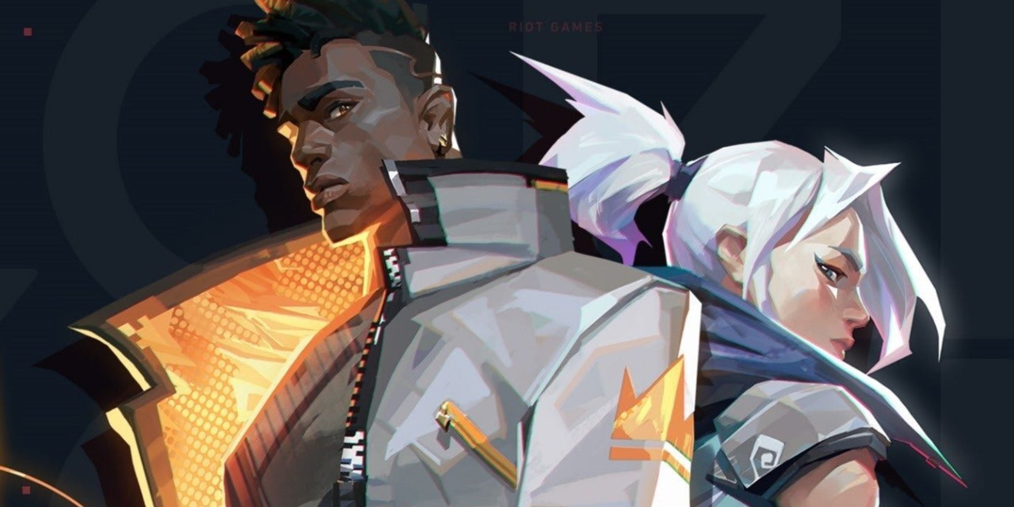 Pheonix and Jett from Valorant.