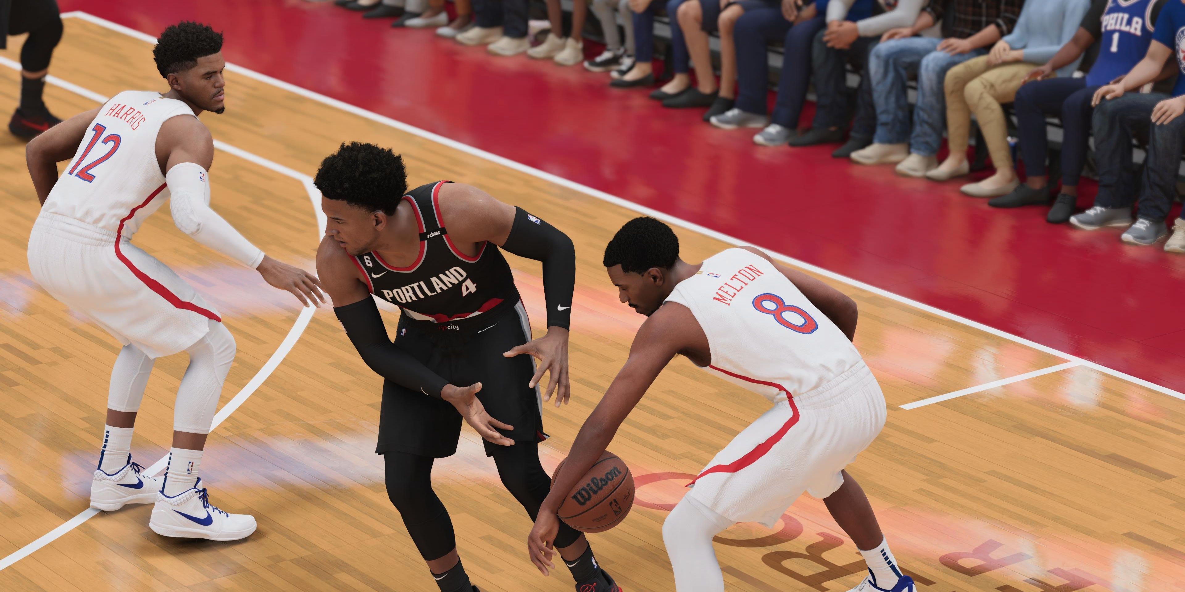De'Anthony Melton stealing the ball