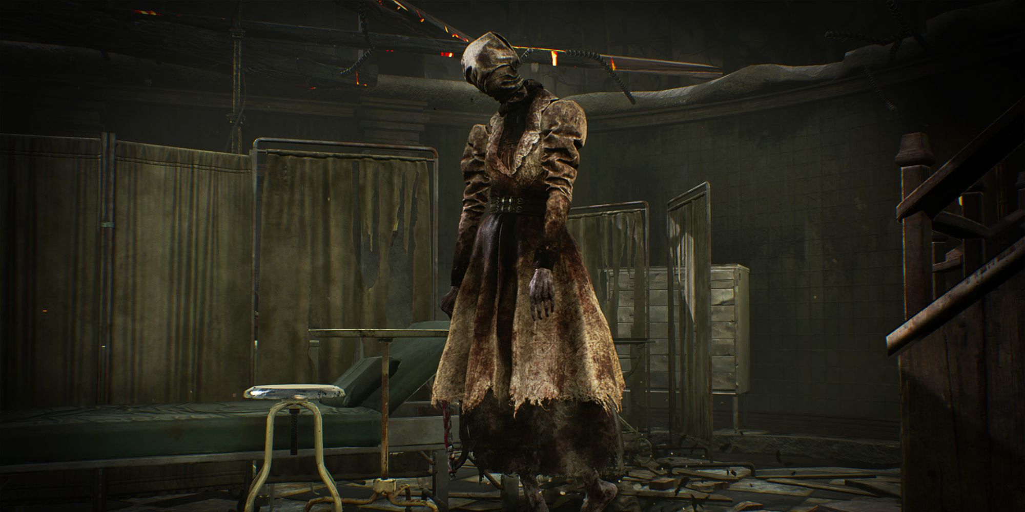 dead by daylight nurse near hospital bed