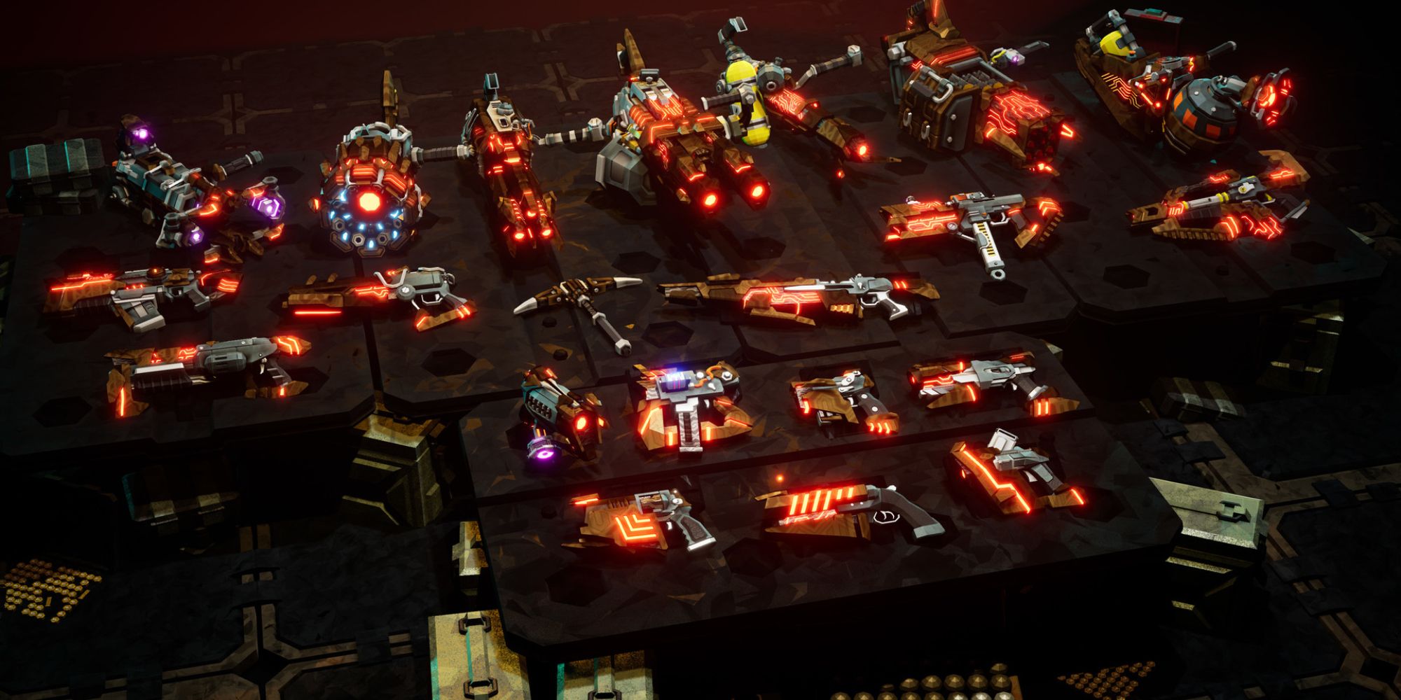 deep rock galactic rival incursion skin pack on each weapon and tool