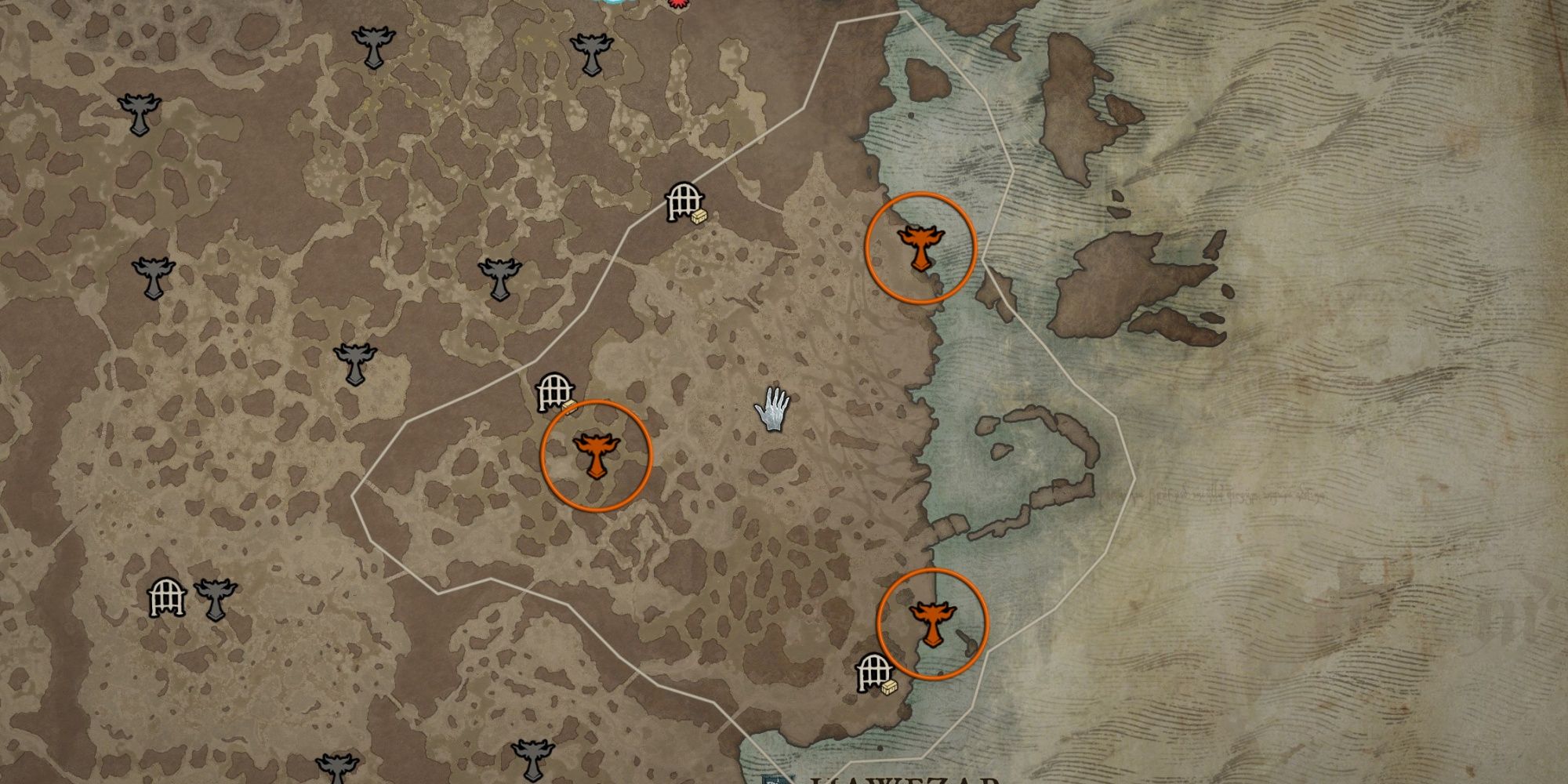 Diablo 4 Hawezar Altar Of Lilith Location Rotspill Delta