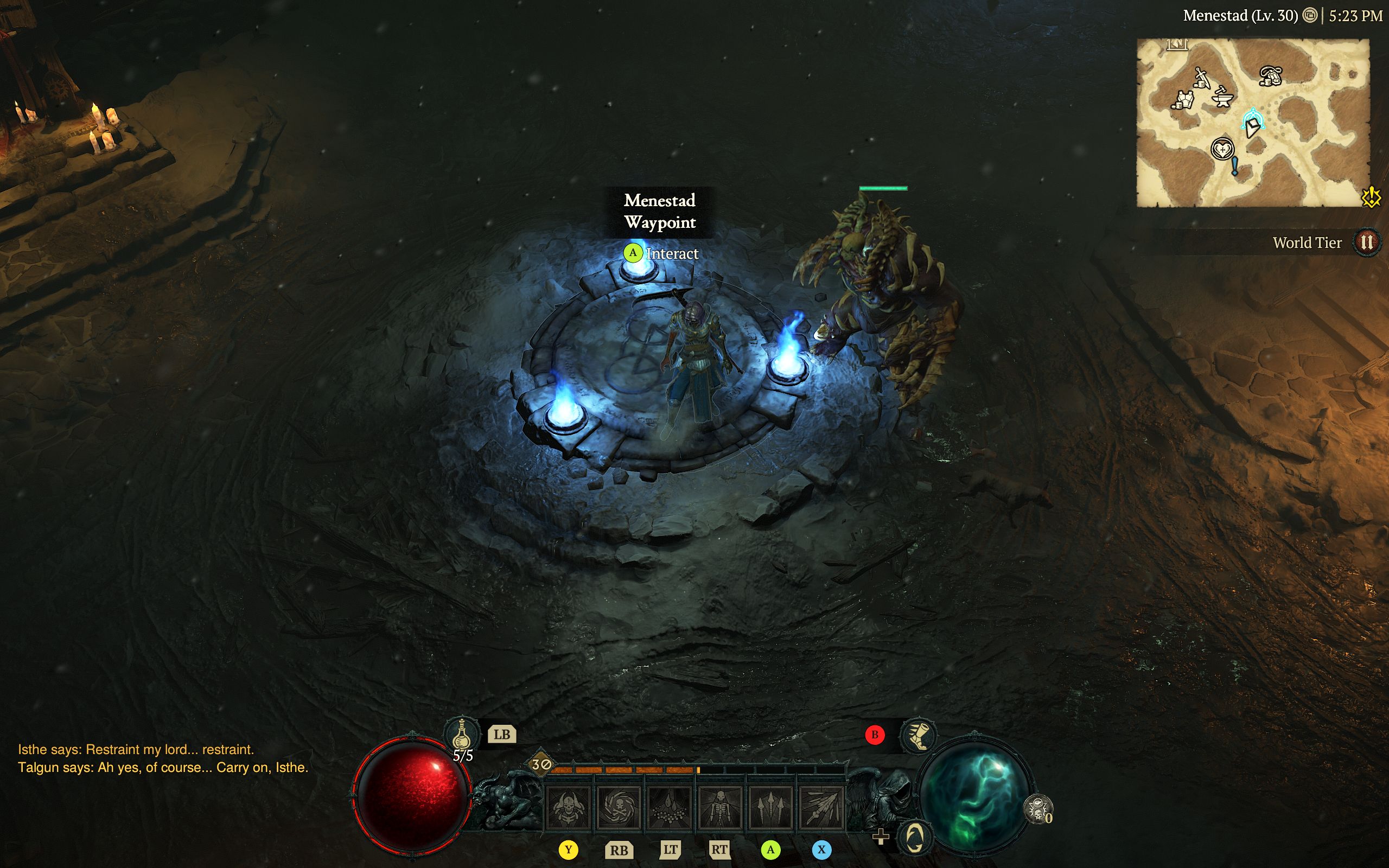 Diablo 4: Menestad Waypoint
