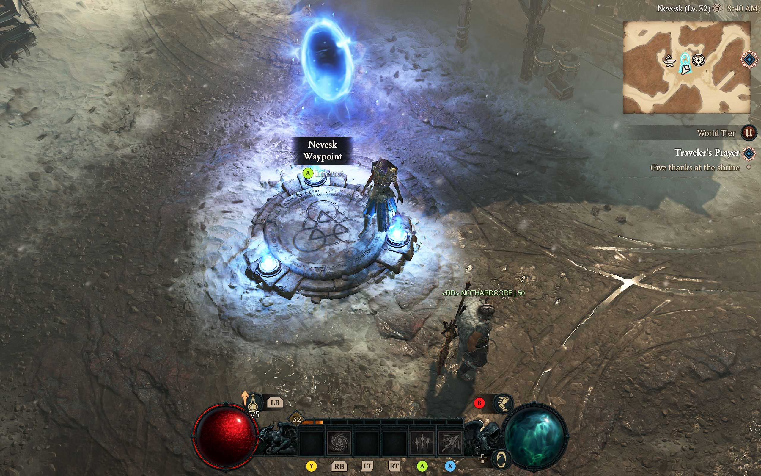 Diablo 4:Nevesk Waypoint