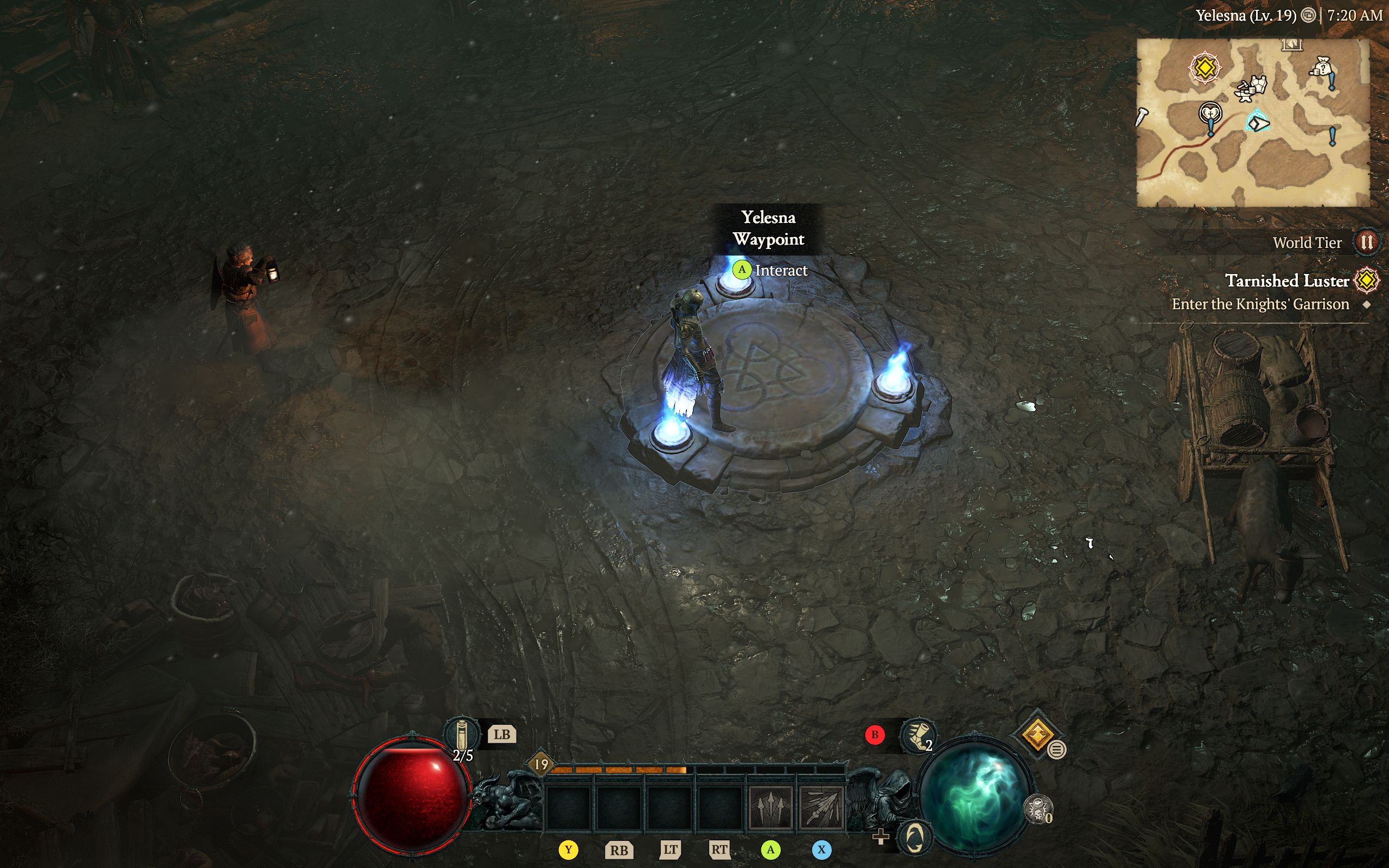 Diablo 4: Fractured Peaks Yelesna Waypoint