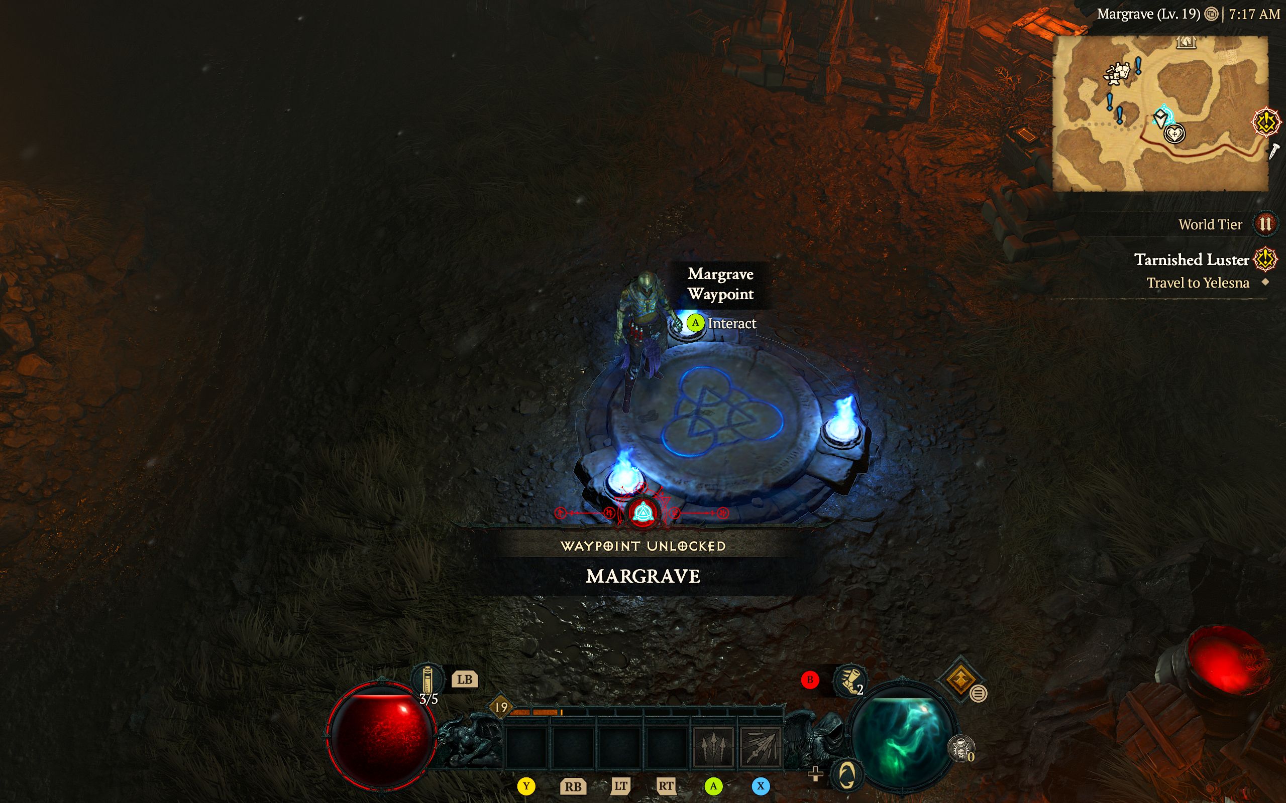 Diablo 4: Margrave Waypoint