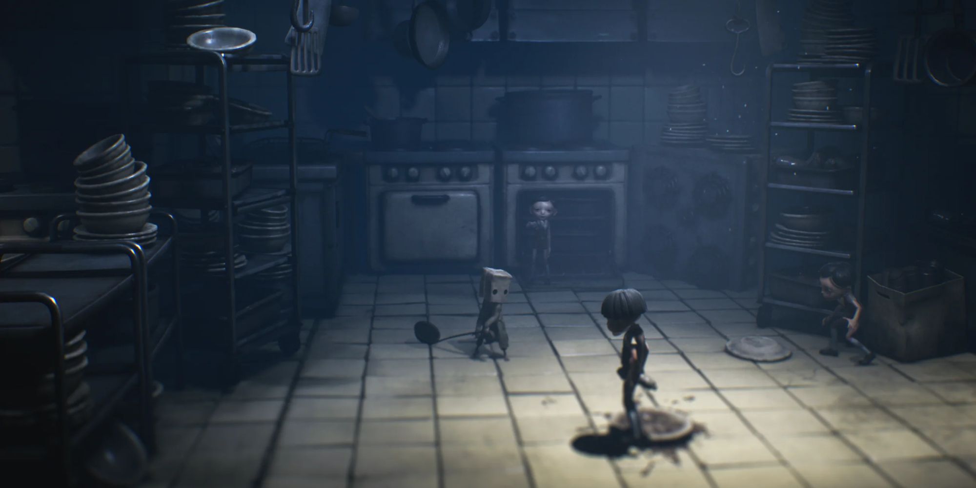 An image of the game Little Nightmares, which Doja Cat played on her twitch stream while talking with viewers.