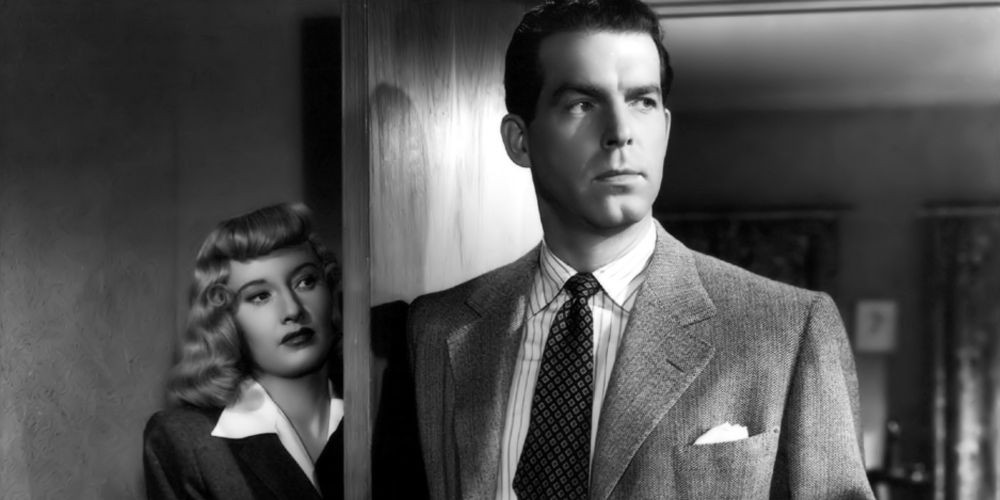 Fred MacMurray and Barabara Stanwyck in Double Indemnity (1944)