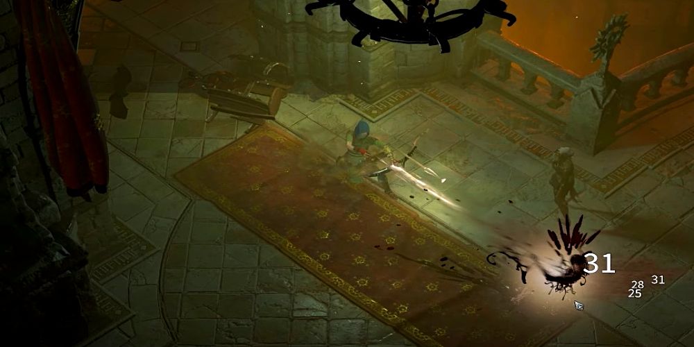 Dungeon run in Diablo 4
