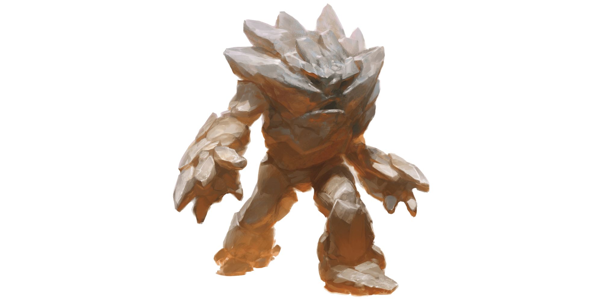 dungeons and dragons an earth elemental standing up
