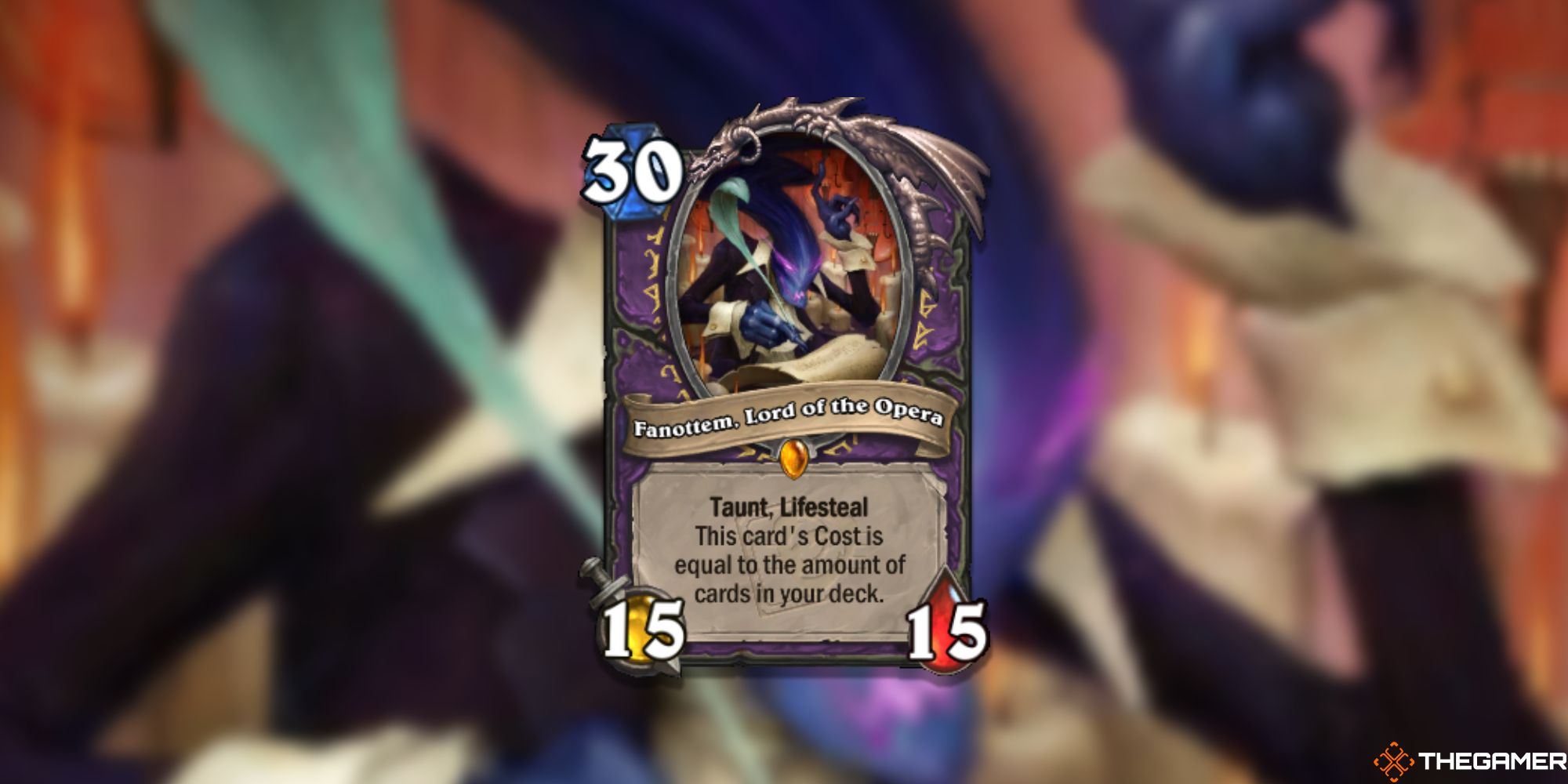 Fanottem, Lord of the Opera Hearthstone Card
