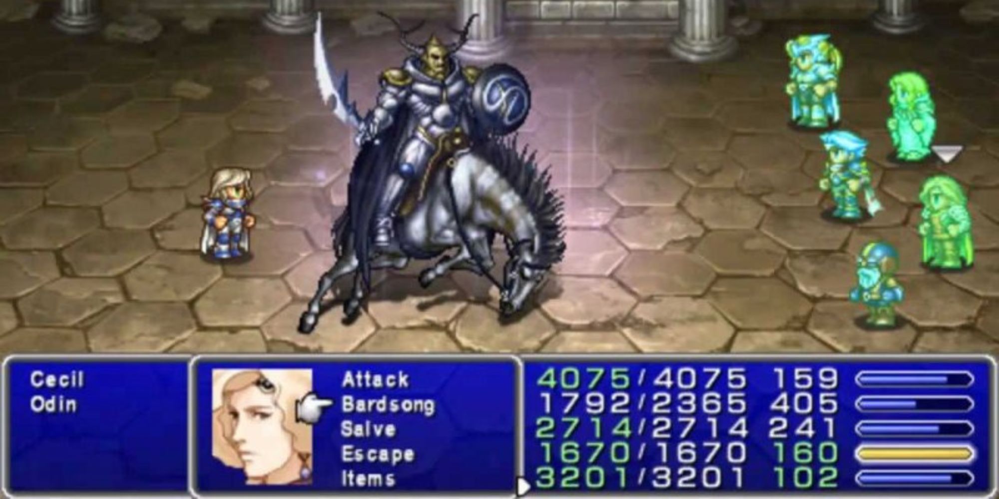 FF4 Battle Scene Example
