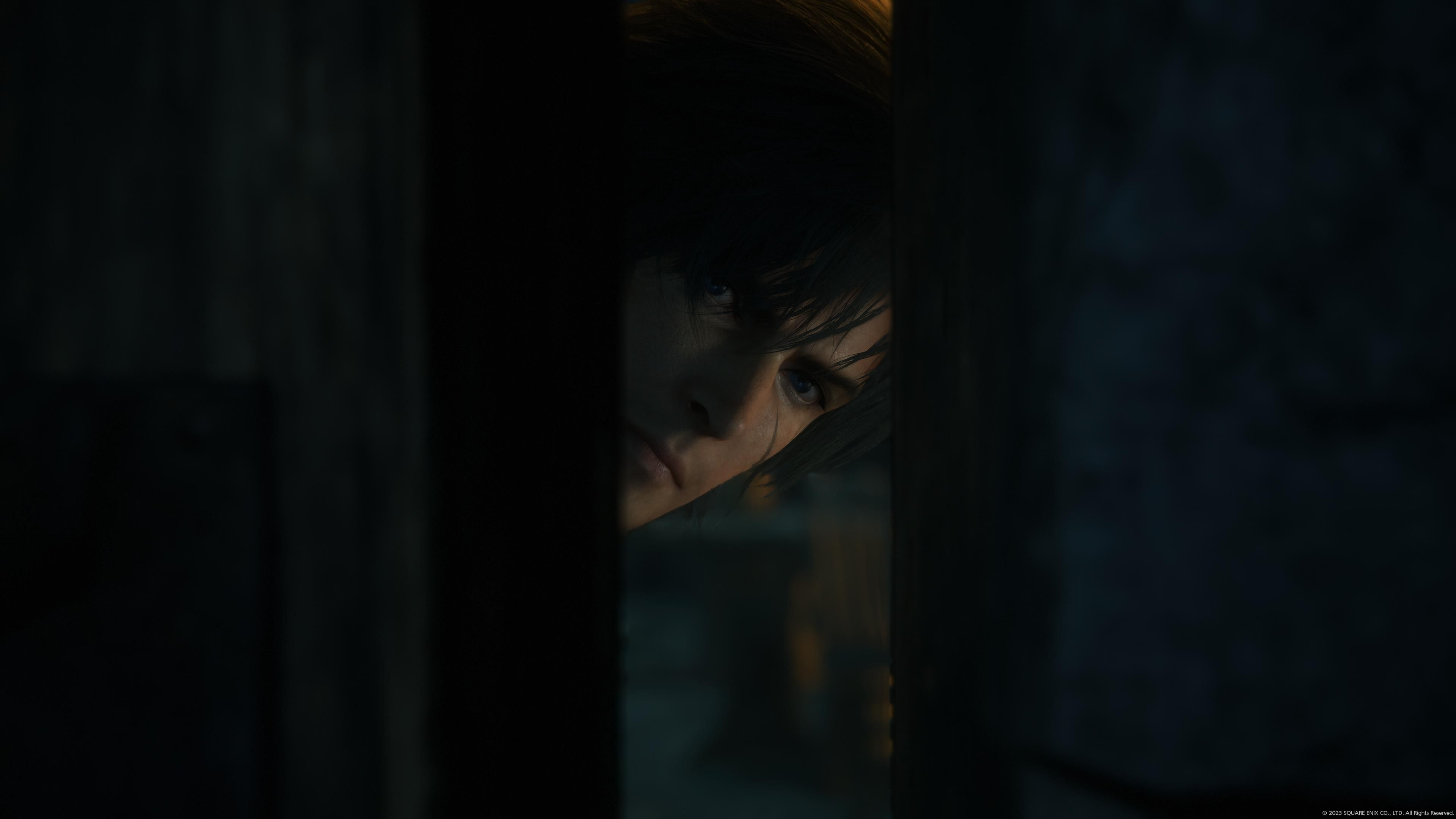 Final Fantasy 16 Caer Norvent Clive Peeking