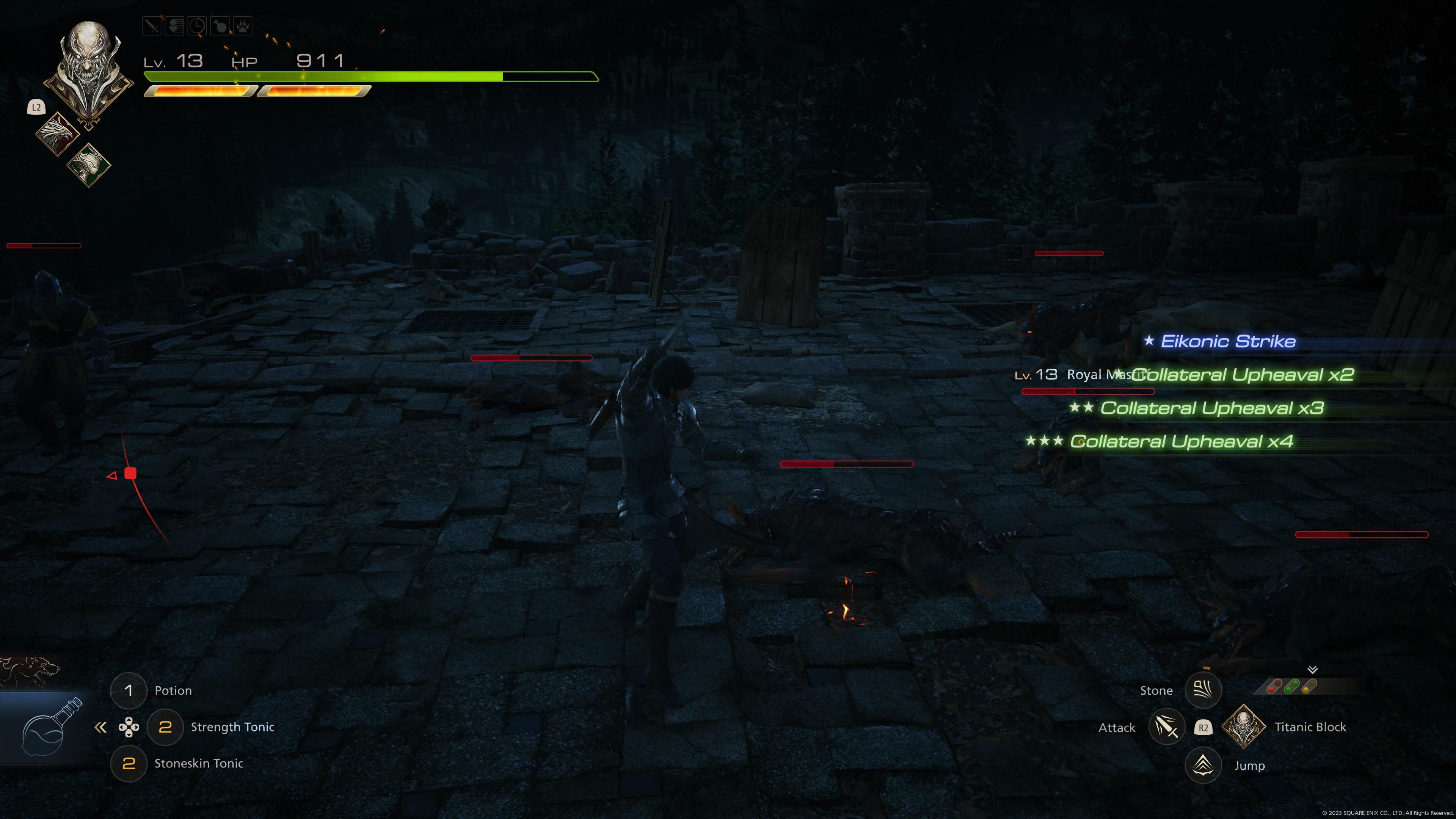 Final Fantasy 16 Caer Norvent Hounds