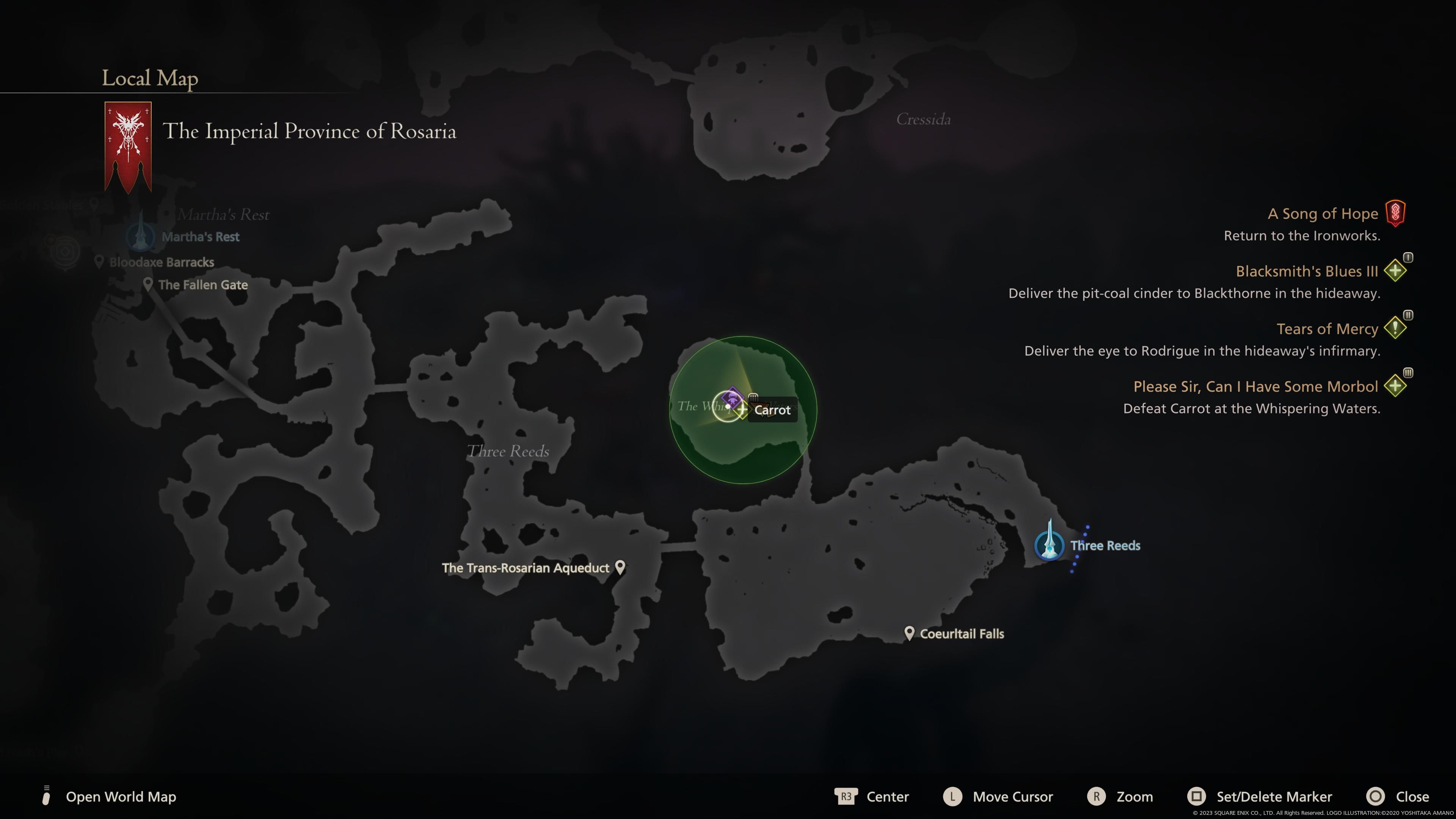 Final Fantasy 16 - Carrot Map Location