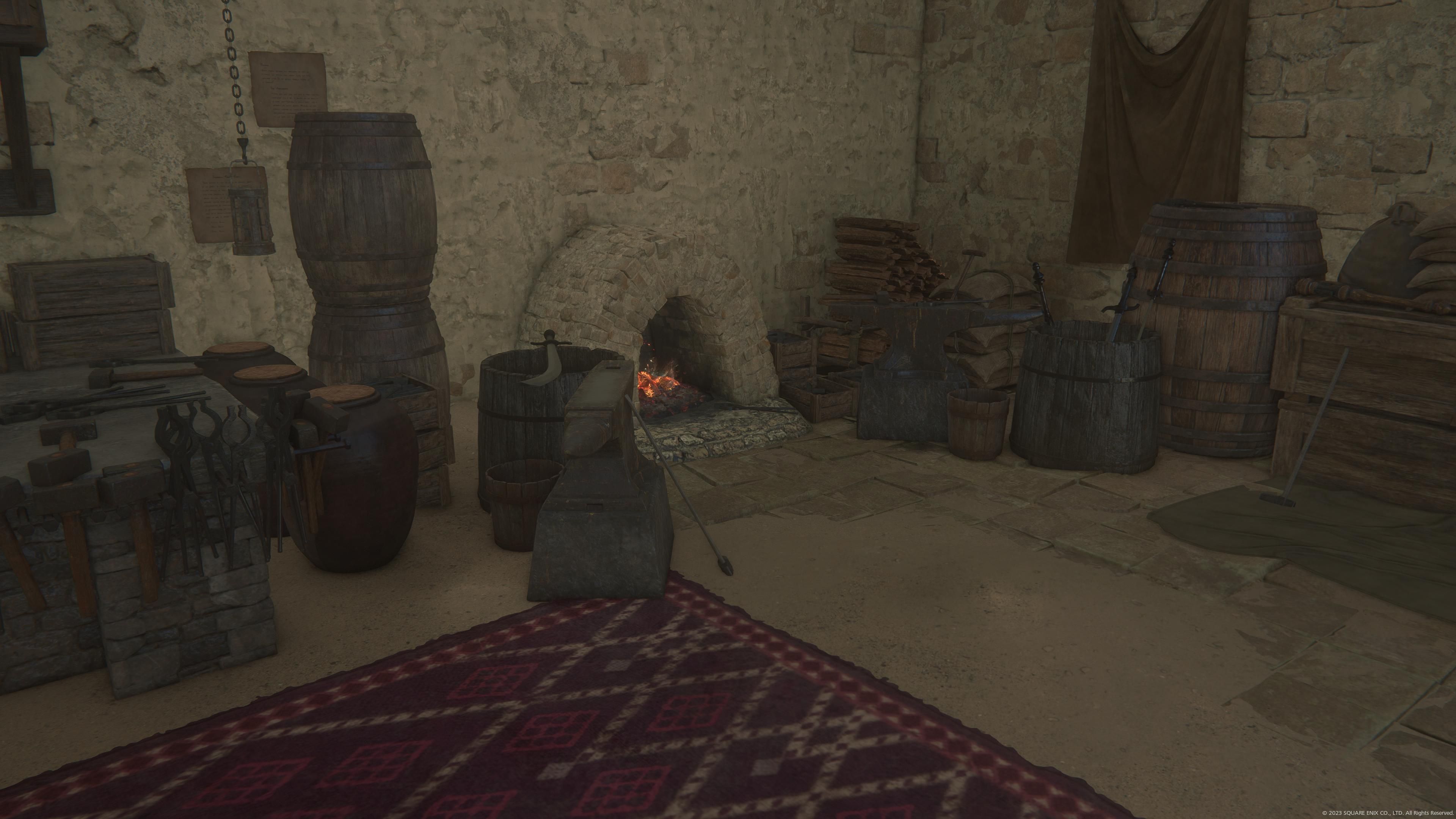 Final Fantasy 16 - Dhalmekia - The Forge in Dalimil