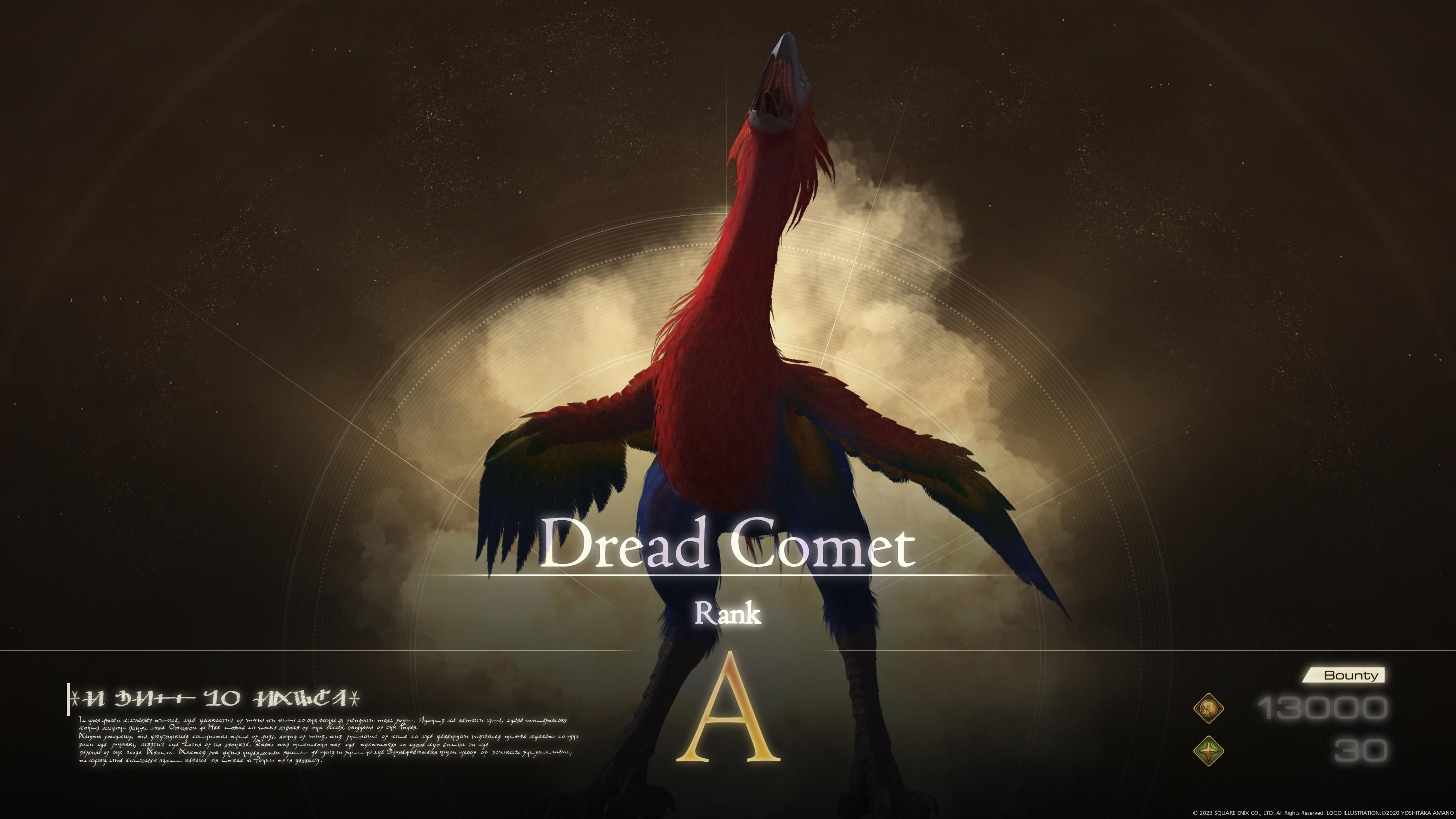 Final Fantasy 16 - Dread Comet Hunt