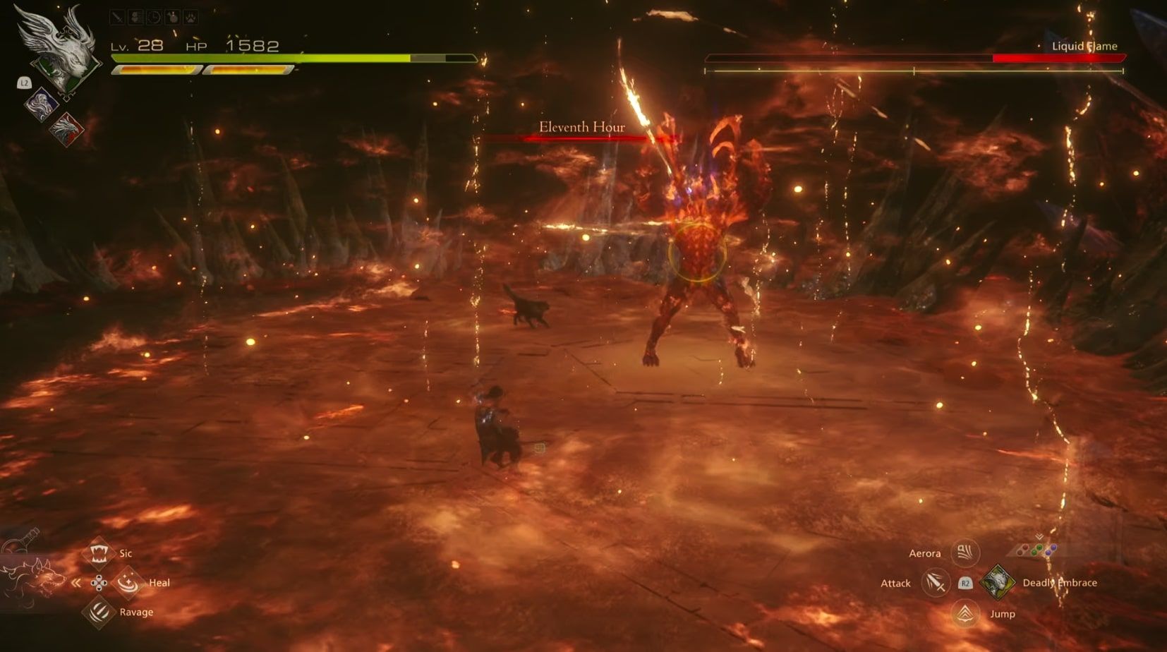 Final Fantasy 16 - Liquid Flame using Eleventh Hour