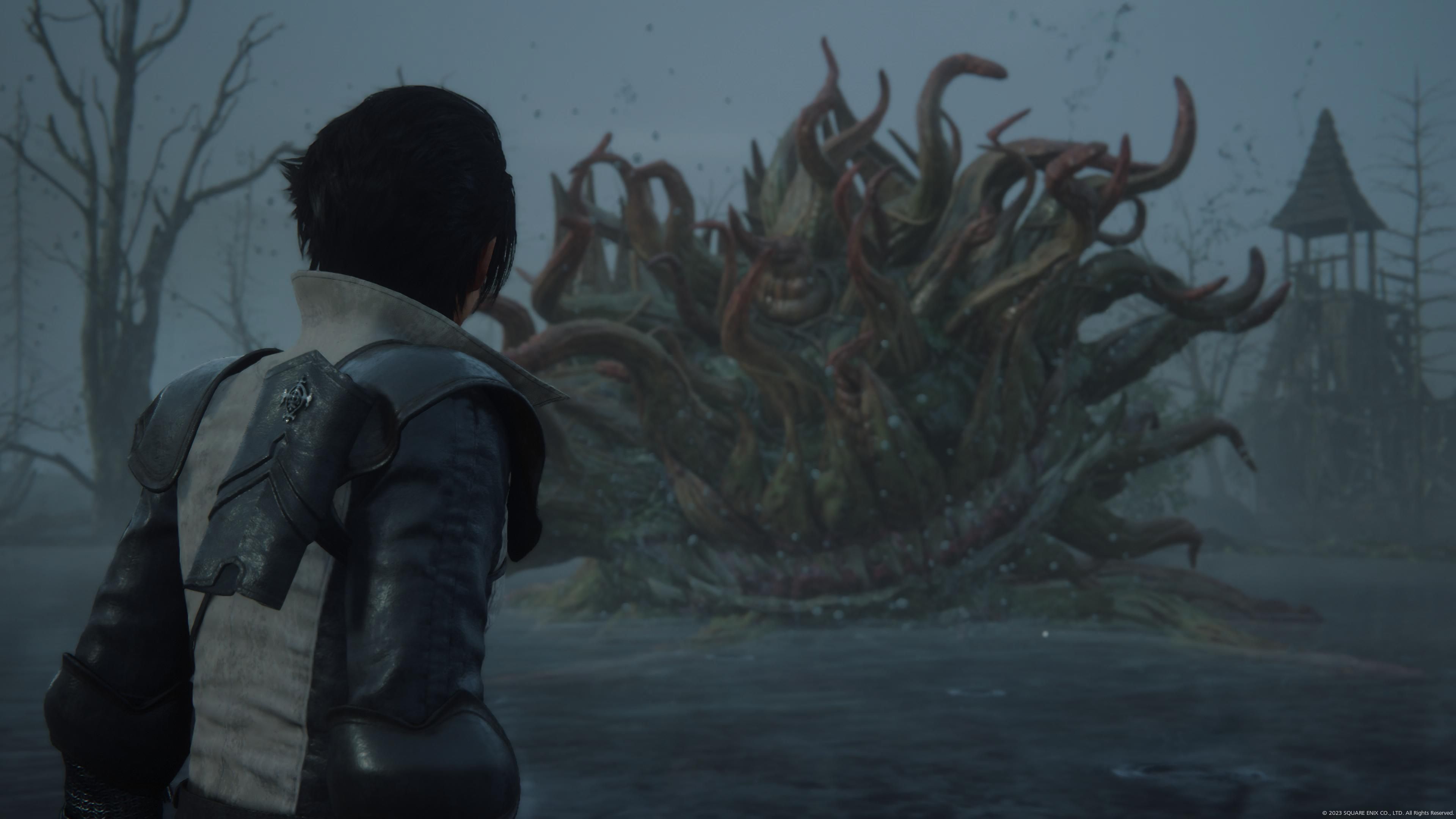 Final Fantasy 16 Morbol Fight Begins