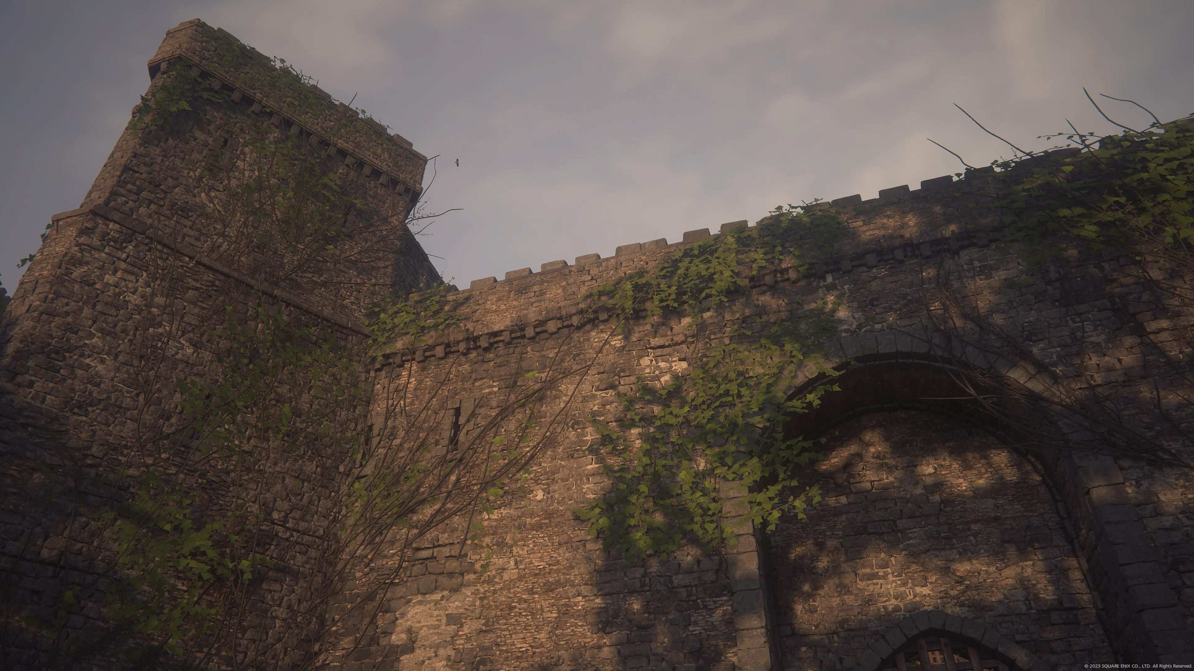 Final Fantasy 16 - Sanbreque - Castle wall