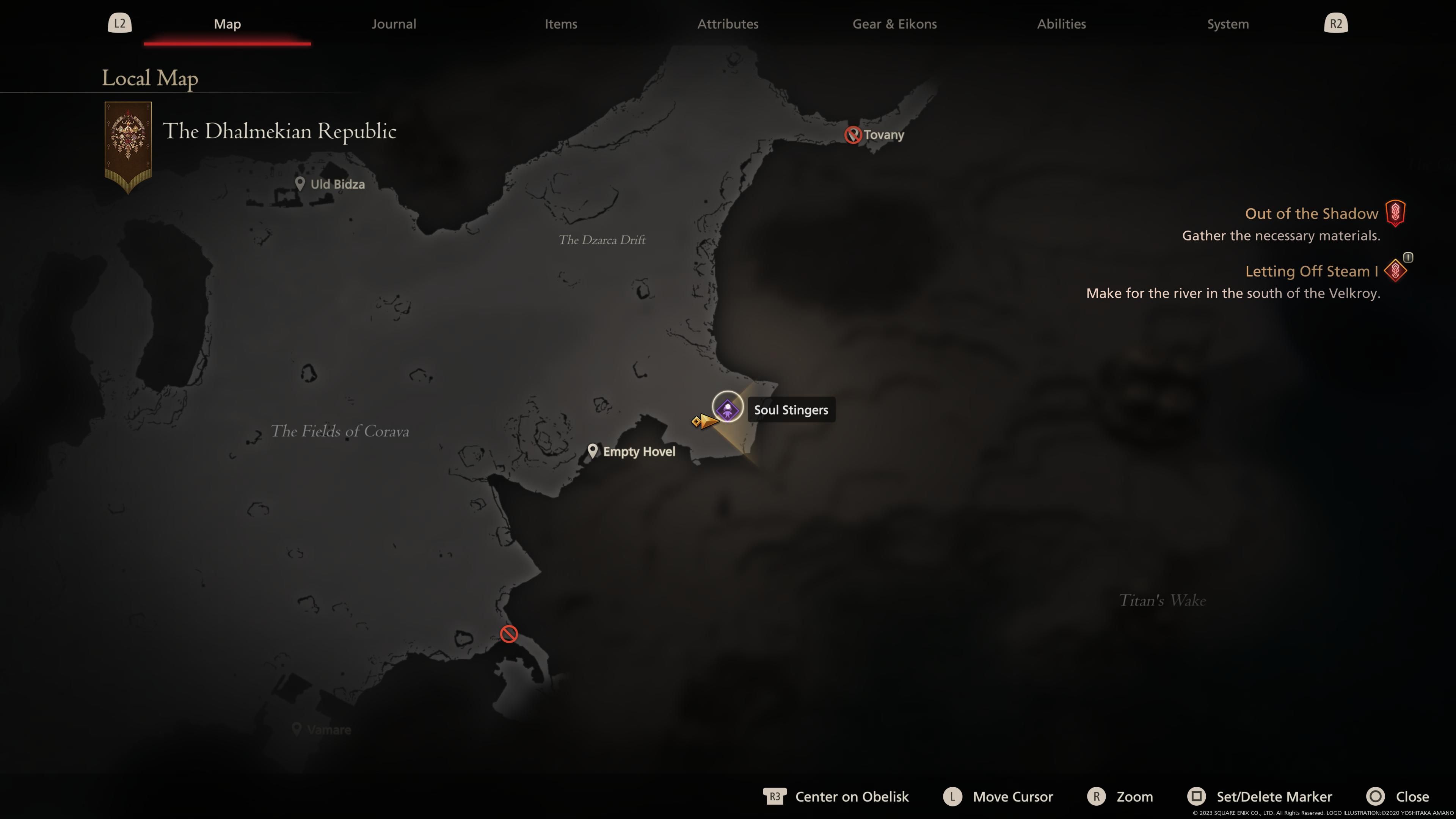 Final Fantasy 16 - Soul Stingers Map Location