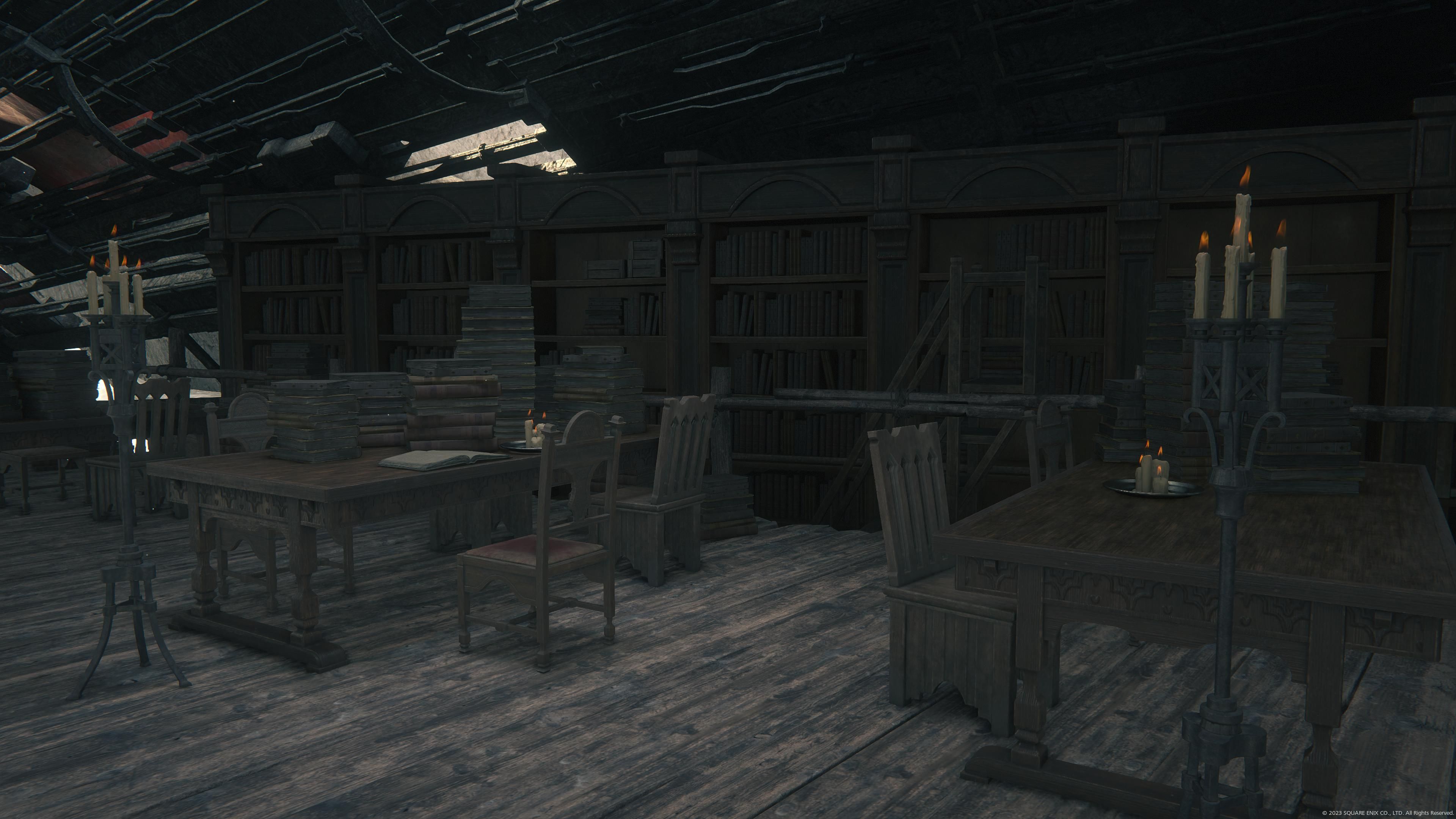 Final Fantasy 16 - The Hideout - The Shelves
