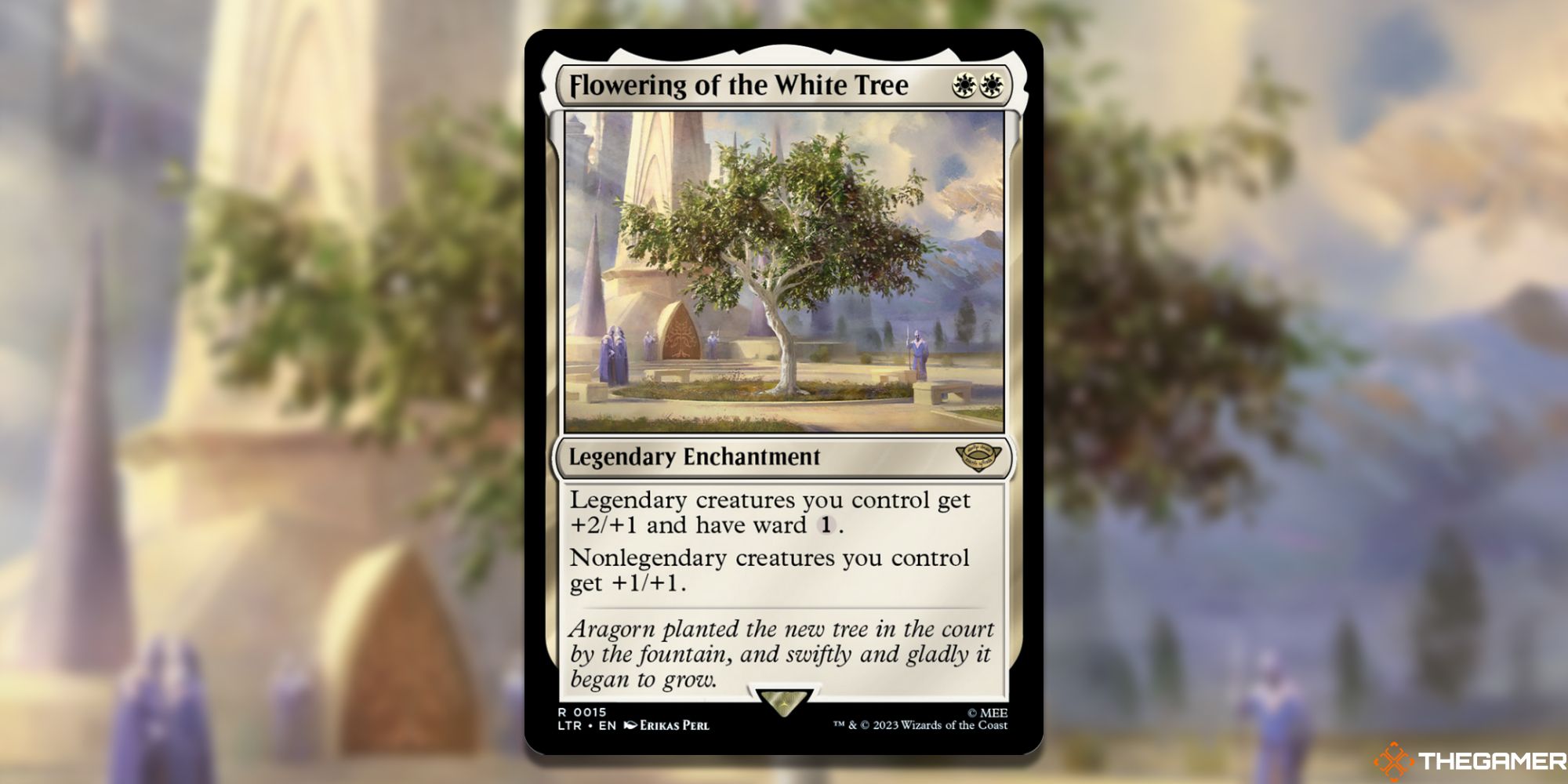MTG: Flowering of the White Tree card