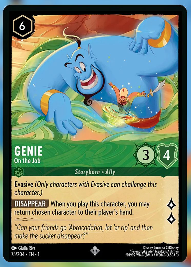 Genie, On the Job