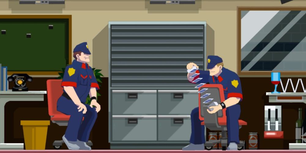 the prison guards have a conversation in ghost trick: phantom detective