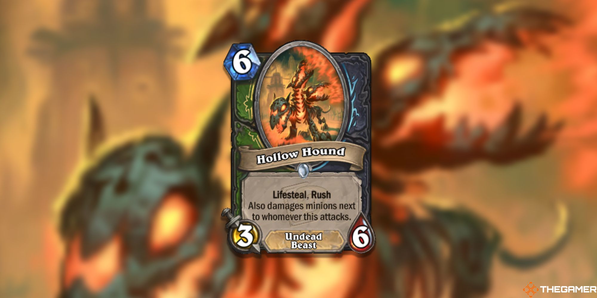 Hollow Hound Hearthstone Card