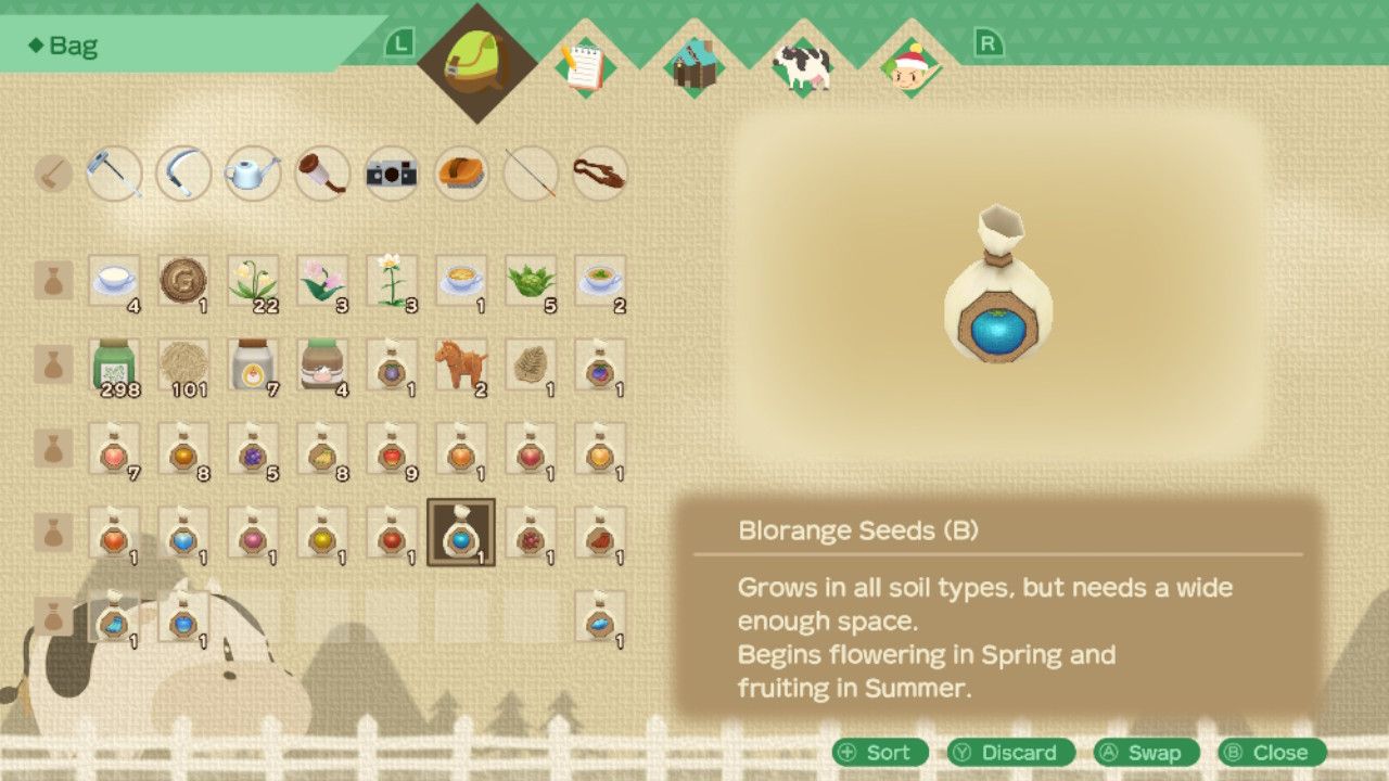 how to get blue crops bloranges story of seasons a wonderful life sos awl hybrid crops