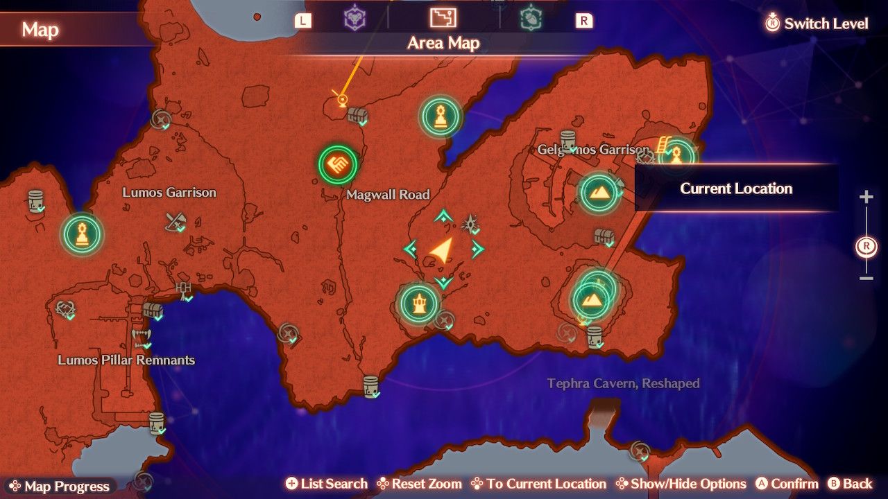 The location of Kevesi soldiers in Xenoblade Chronicles 3: Future Redeemed.