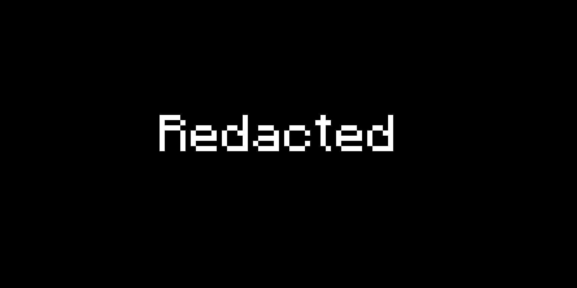 A black screen showing the word redacted in minecraft font as I will not be shoaing any images of this graphic mod.