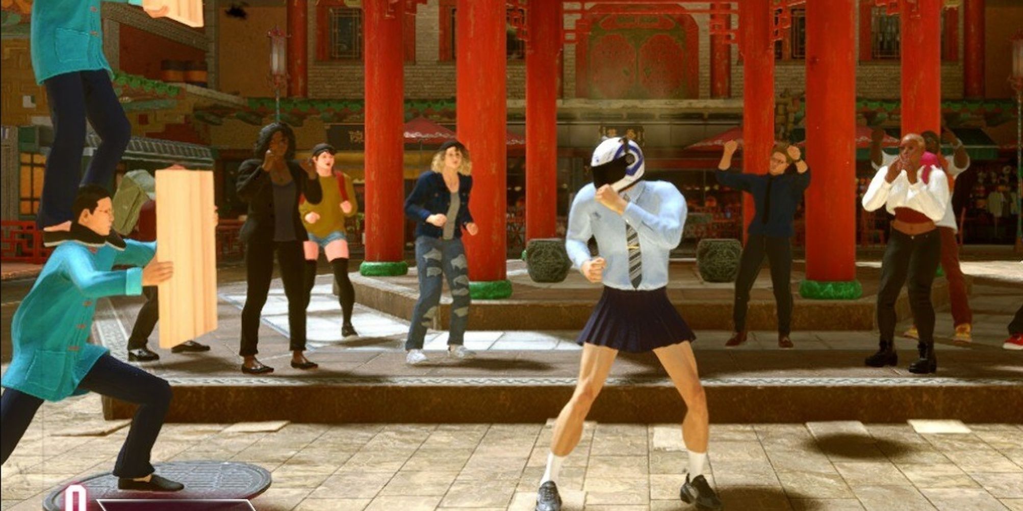 kung fu target street fighter 6 world tour minigames