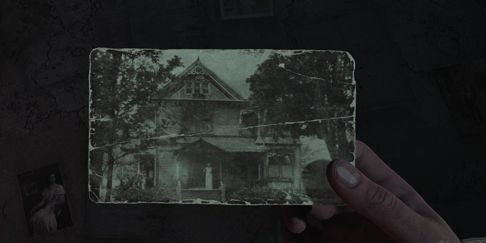 an old photograph of the painter's house in layers of fear 2023