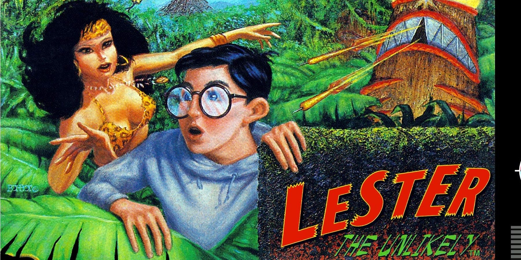 Lester The Unlikely rushes through the jungle