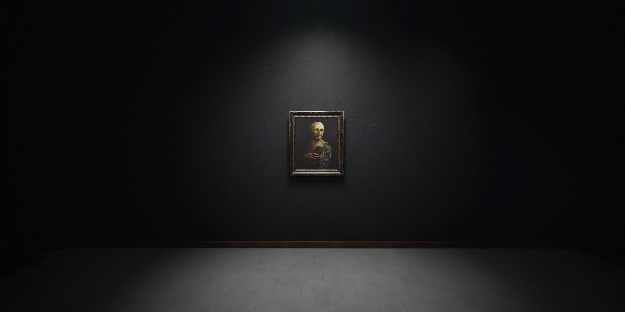 The creature portrait in Layers of Fear (2023)