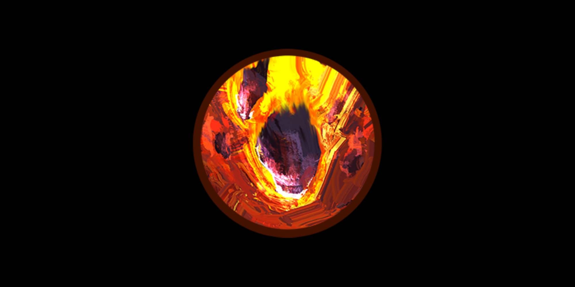 The Meteor Shower icon in Age of Wonders 4 shows multiple meteors falling, engulfed in flames.